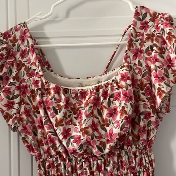 Altar’D State Red Floral Mini Dress - Picture 2 of 6